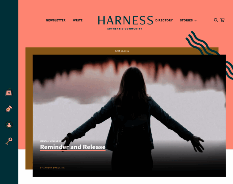 Harnessmagazine.com thumbnail