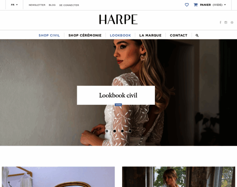 Harpe-paris.com thumbnail