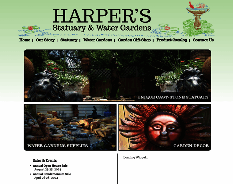 Harperslawnornaments.com thumbnail