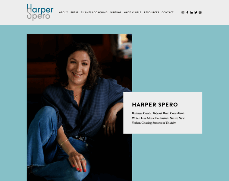 Harperspero.com thumbnail