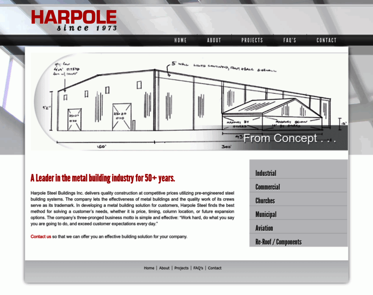 Harpolesteel.com thumbnail