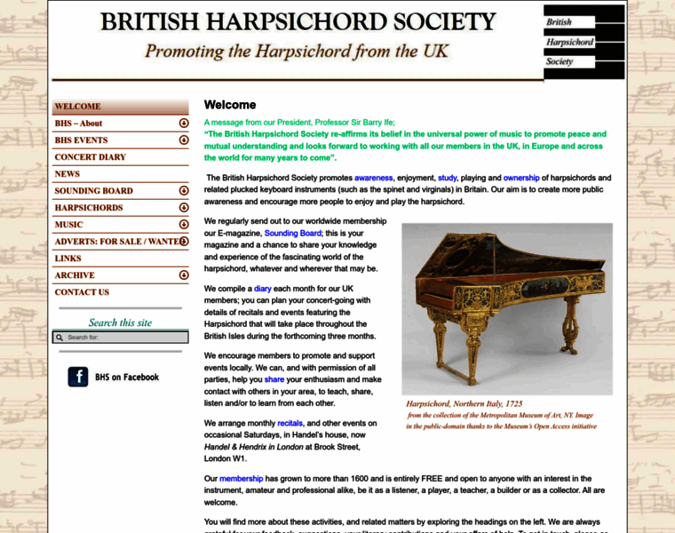 Harpsichord.org.uk thumbnail