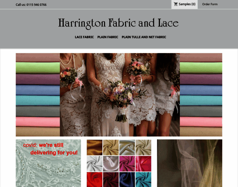 Harrington-fabric-and-lace.co.uk thumbnail