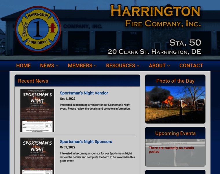 Harringtonfireco.com thumbnail