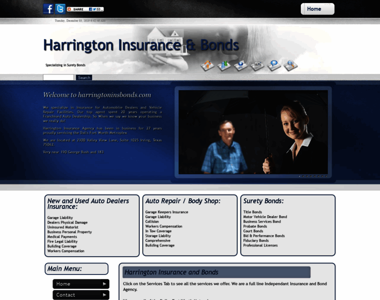Harringtoninsbonds.com thumbnail