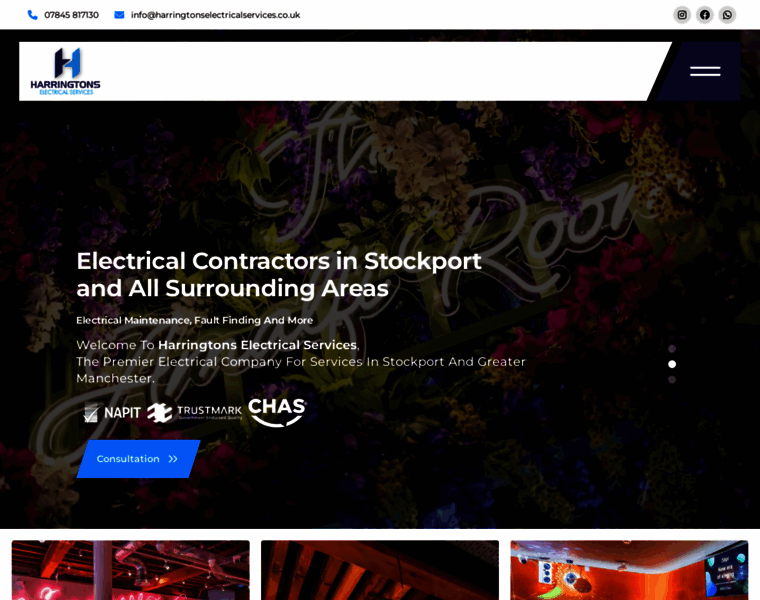 Harringtonselectricalservices.co.uk thumbnail Harringtonselectricalservices.co.uk thumbnail