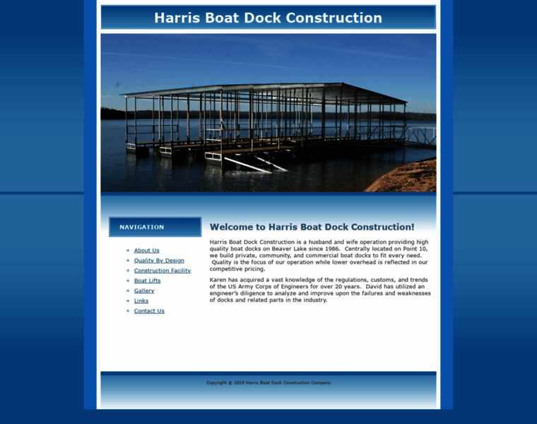 Harrisboatdock.com thumbnail