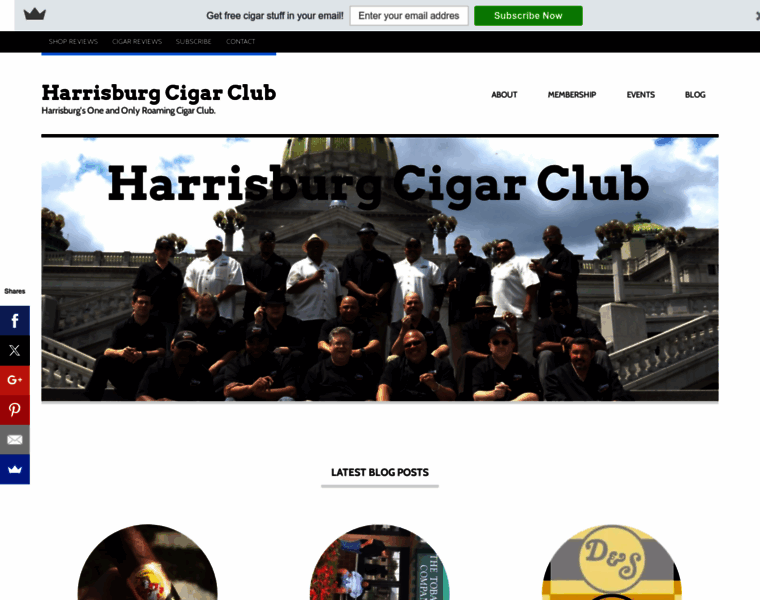 Harrisburgcigarclub.org thumbnail