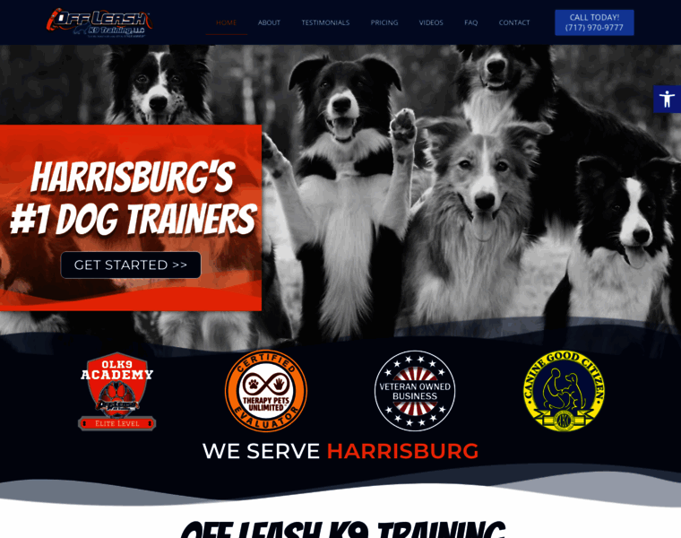 Harrisburgdogtrainers.com thumbnail