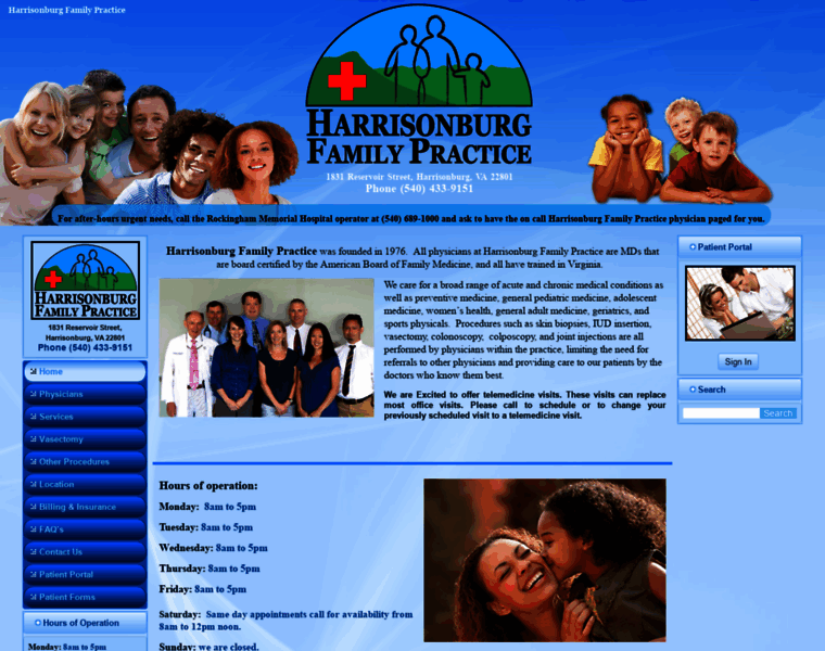 Harrisonburgfamilypractice.com thumbnail