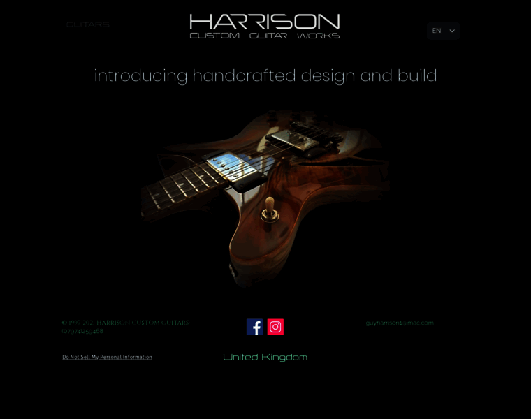 Harrisonguitars.co.uk thumbnail