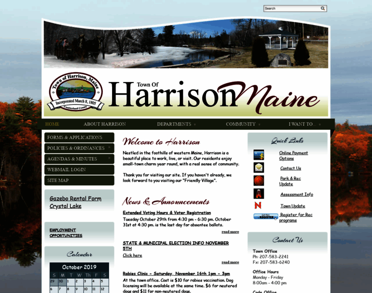 Harrisonmaine.org thumbnail