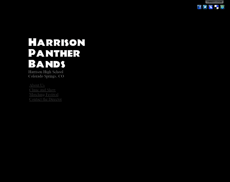 Harrisonpantherbands.org thumbnail