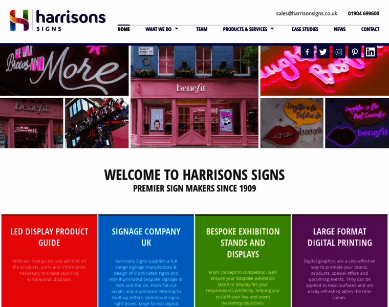 Harrisonsigns.co.uk thumbnail