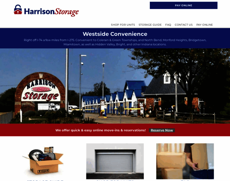 Harrisonstorage.com thumbnail