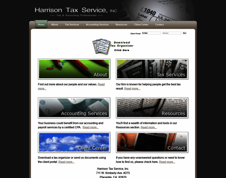 Harrisontax.com thumbnail
