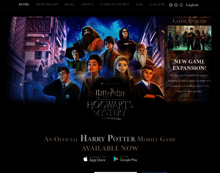 Harrypotterhogwartsmystery.com thumbnail