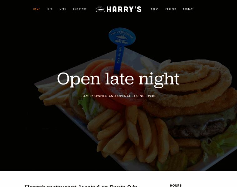Harrysrestaurant.com thumbnail