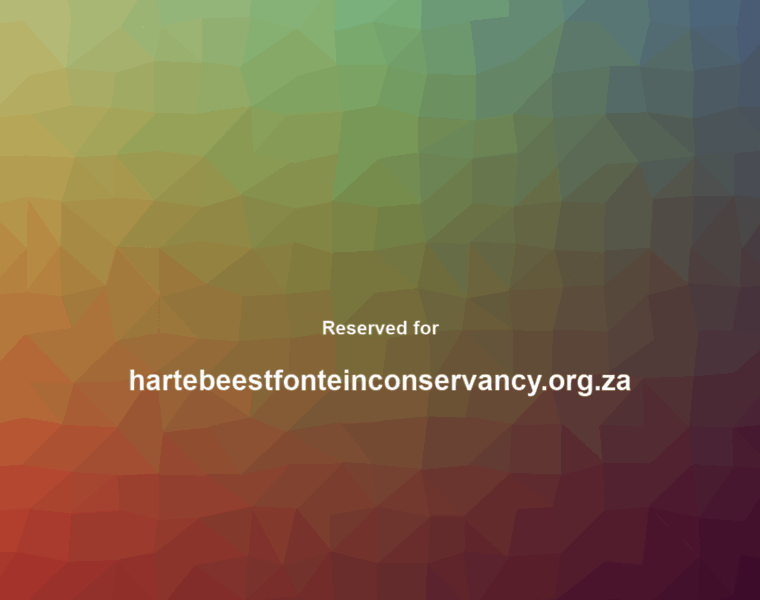 Hartebeestfonteinconservancy.org.za thumbnail