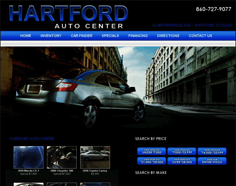 Hartfordautocenter.com thumbnail
