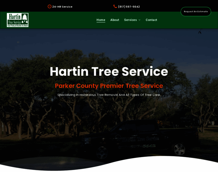 Hartin-treeservice.com thumbnail