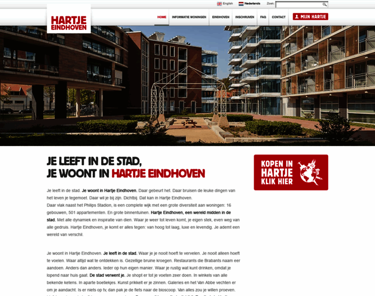 Hartjeeindhoven.nl thumbnail