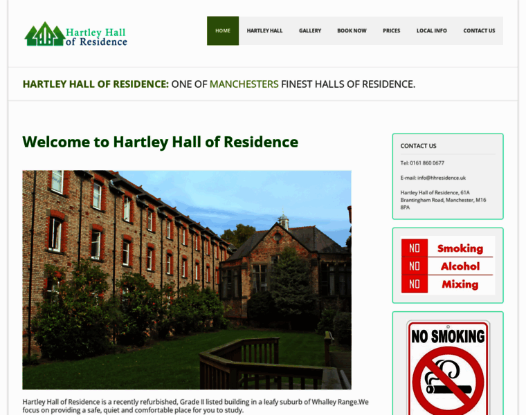 Hartleyhallresidence.co.uk thumbnail