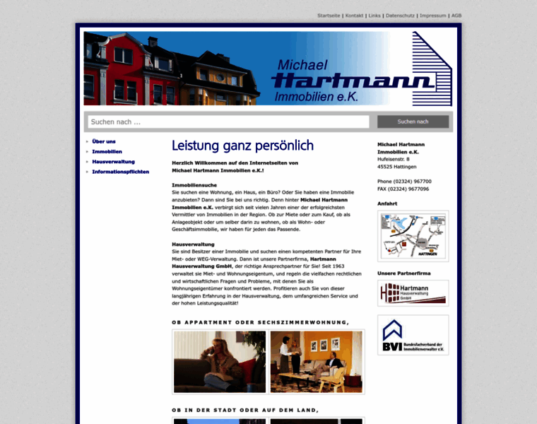 Hartmann-immobilien.de thumbnail