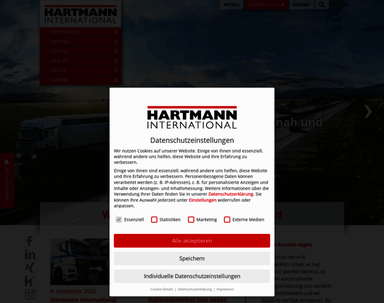 Hartmann-international.de thumbnail