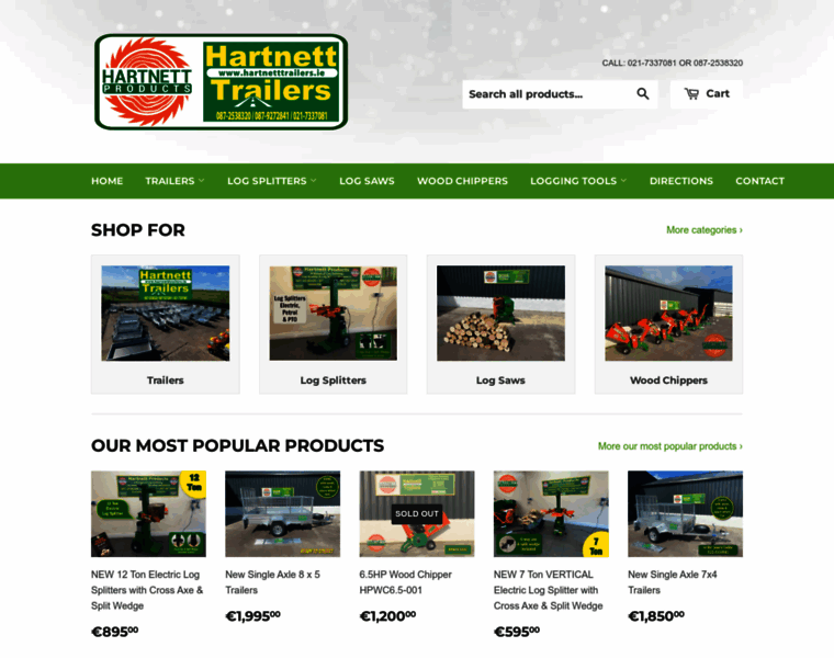 Hartnett-products.ie thumbnail