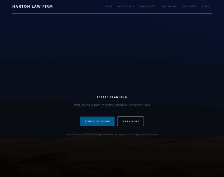 Hartonlaw.com thumbnail