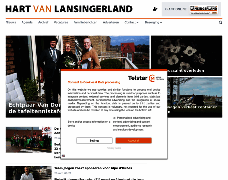 Hartvanlansingerland.nl thumbnail