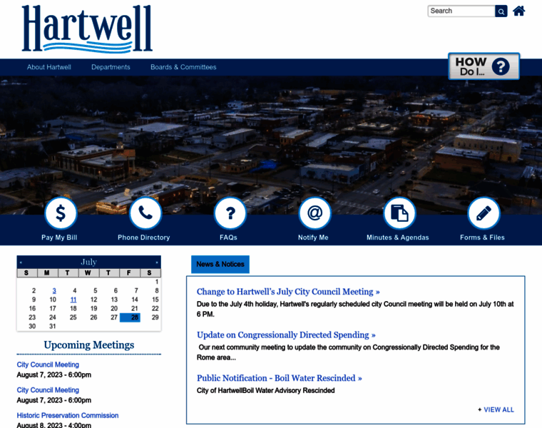 Hartwell-ga.info thumbnail