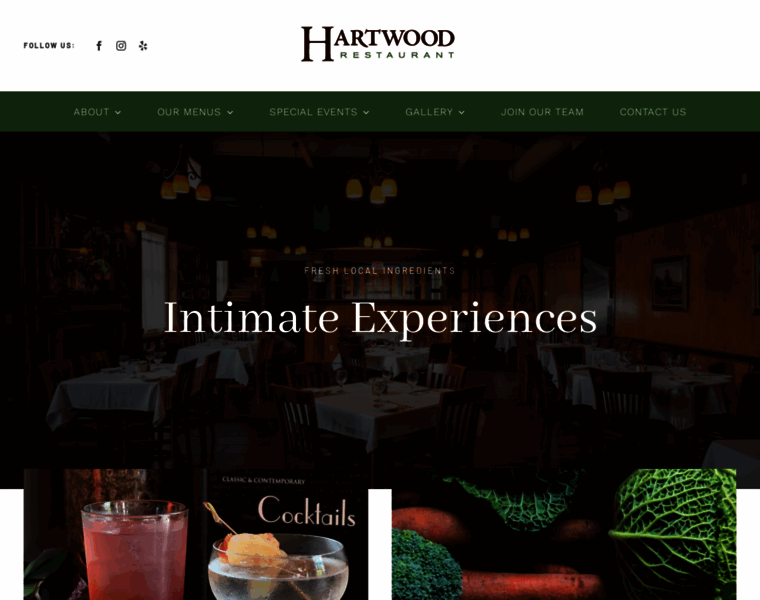 Hartwoodrestaurant.com thumbnail