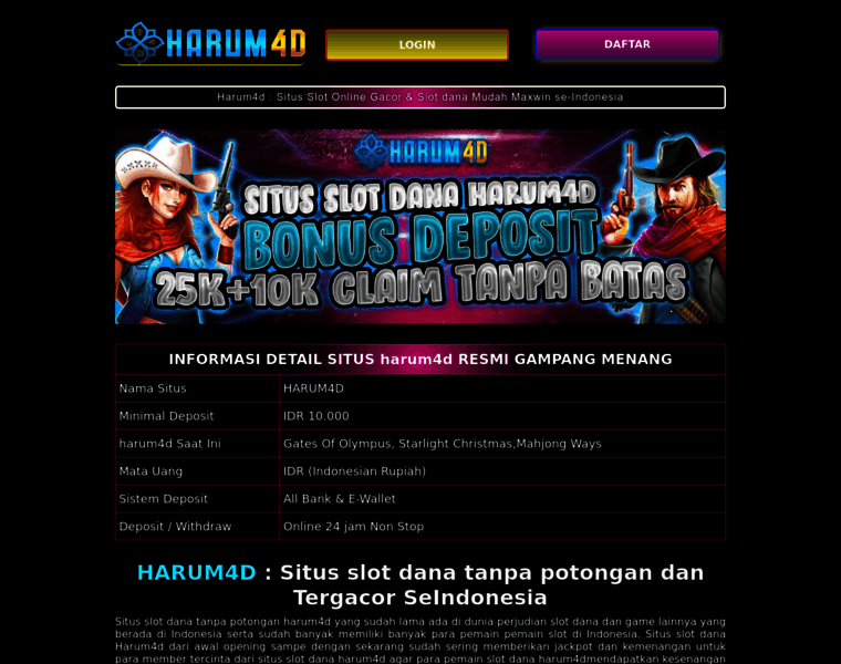 Harum4dgacor.com thumbnail