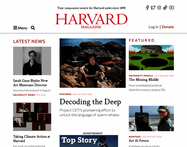 Harvard-magazine.com thumbnail