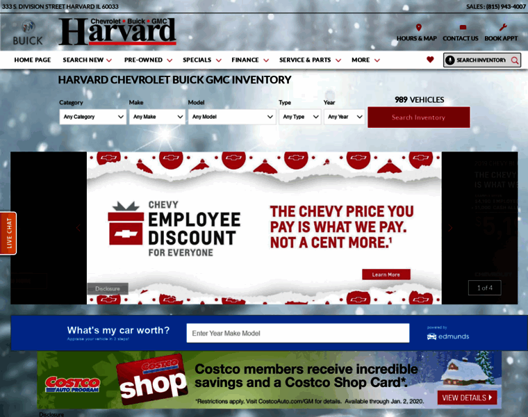 Harvardgm.com thumbnail