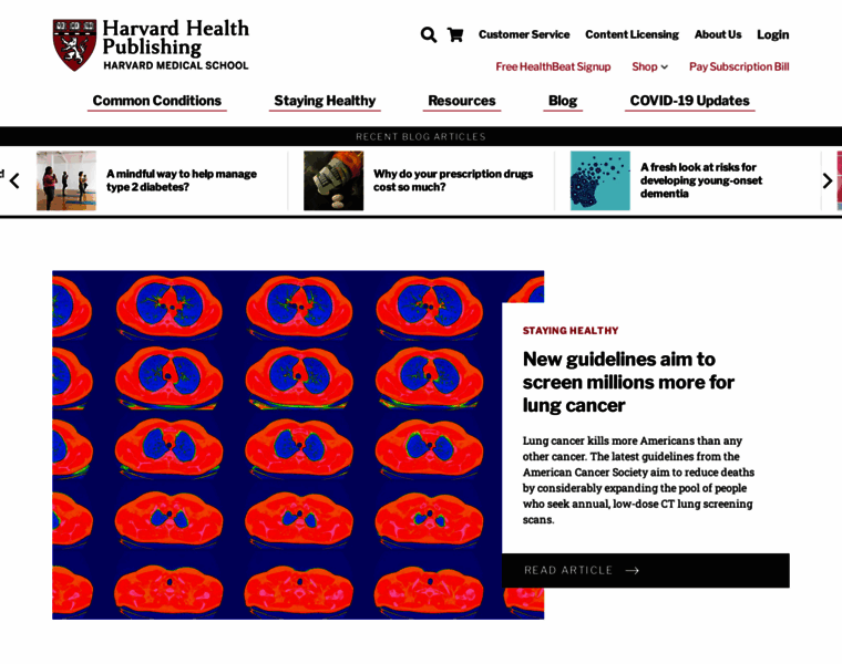 Harvardhealth.com thumbnail