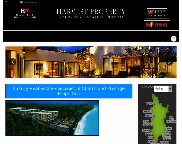 Harvest-property.com thumbnail