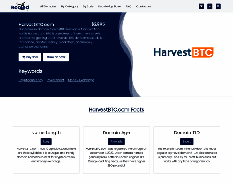 Harvestbtc.com thumbnail