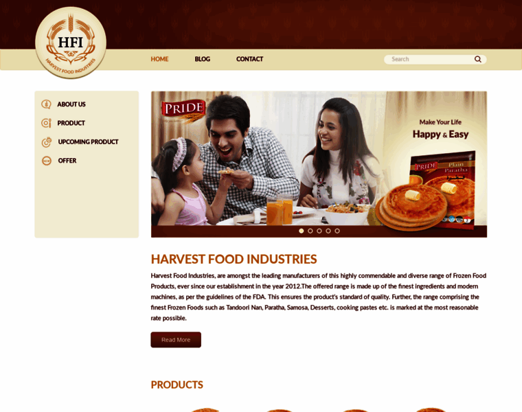 Harvestfoodindustries.com thumbnail