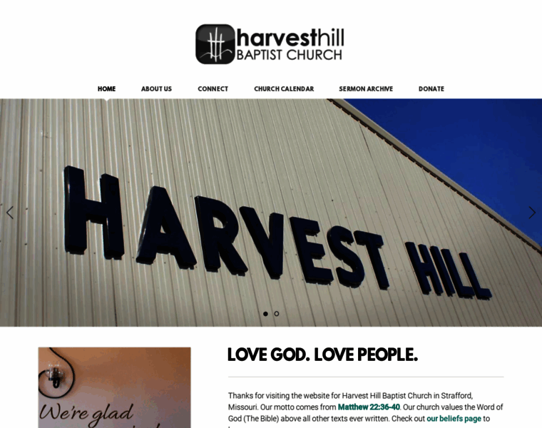 Harvesthill.org thumbnail