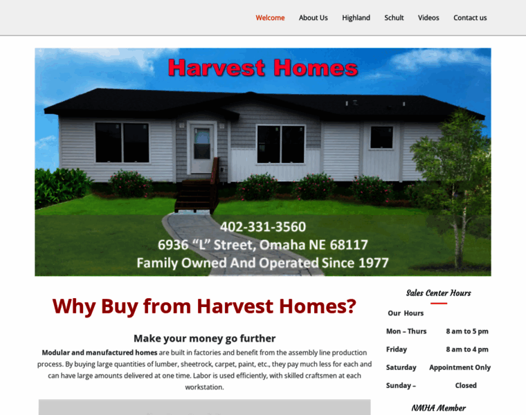 Harvesthomesomaha.com thumbnail