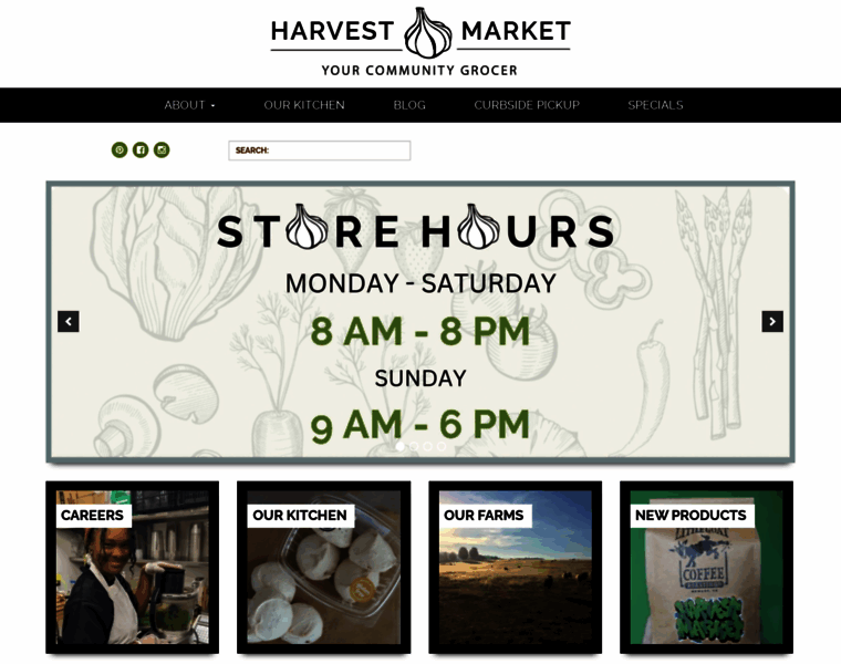 Harvestmarketnaturalfoods.com thumbnail