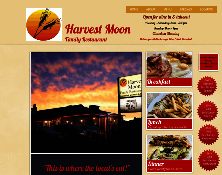 Harvestmoonrestaurant.ca thumbnail