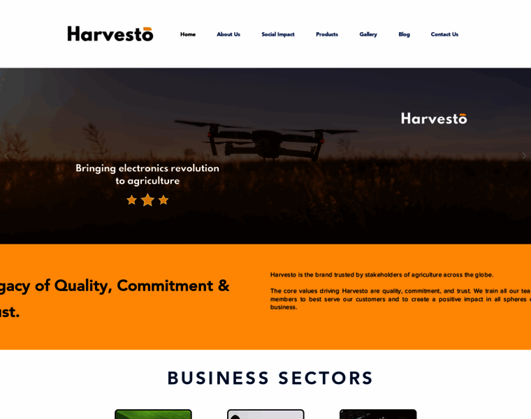 Harvestogroup.com thumbnail