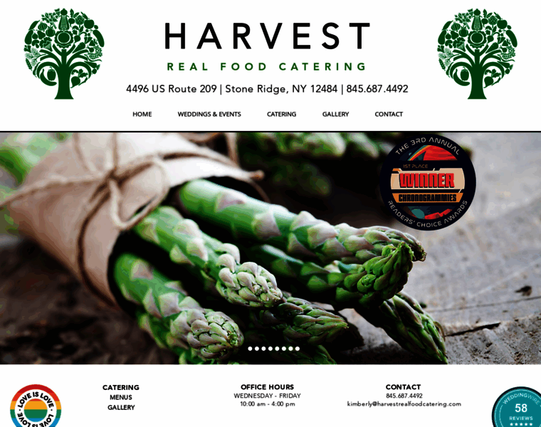 Harvestrealfoodcatering.com thumbnail