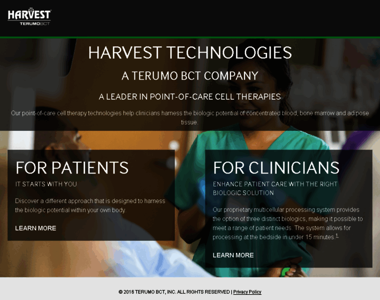 Harvesttech.com thumbnail