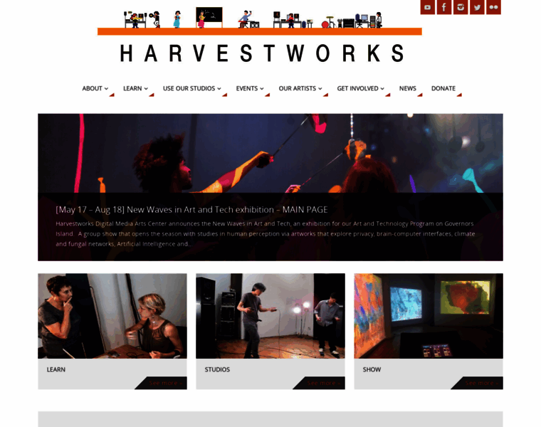 Harvestworks.org thumbnail