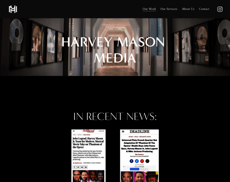 Harveymasonmedia.com thumbnail